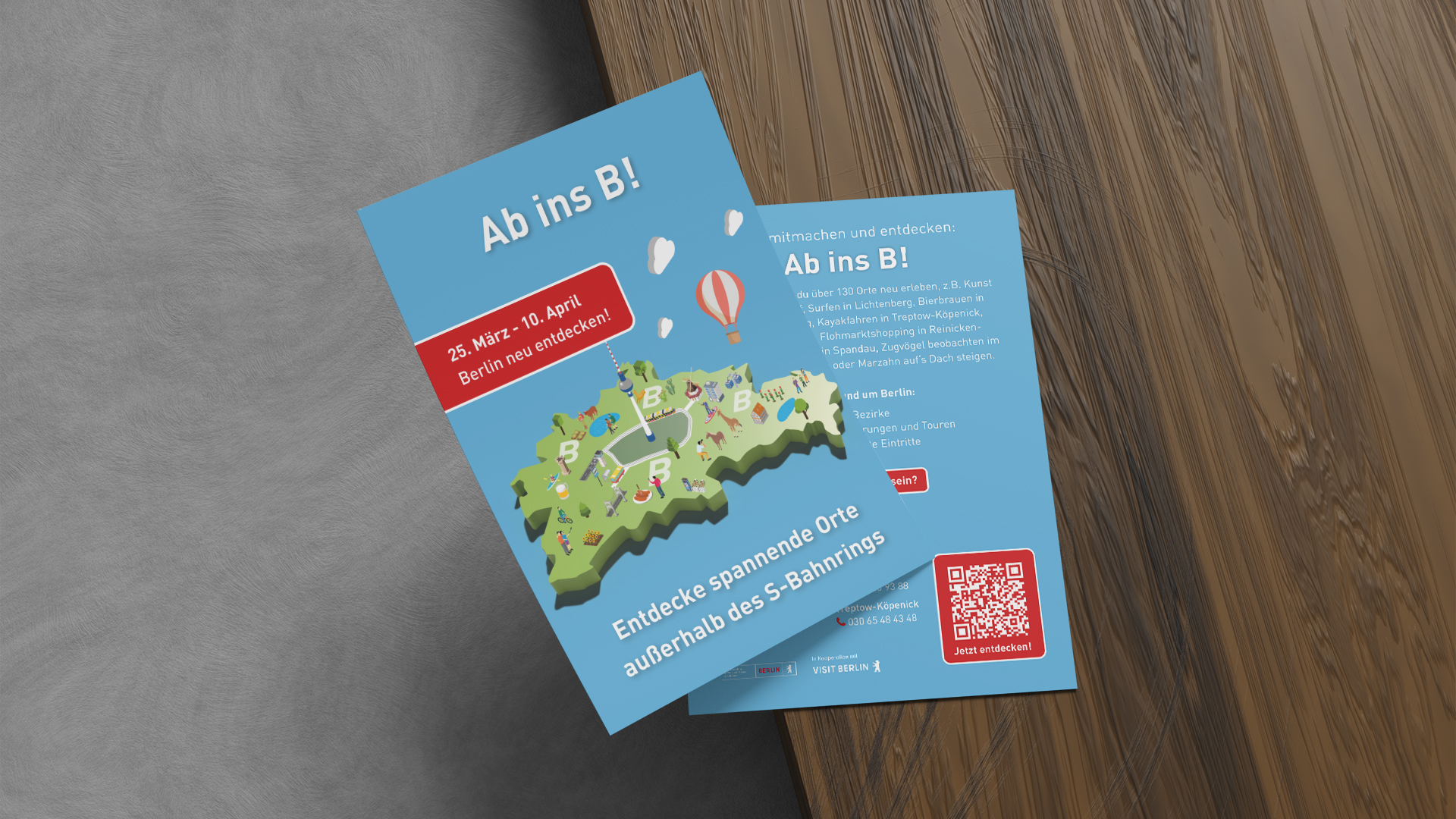 Ab ins B! — Flyer Design
