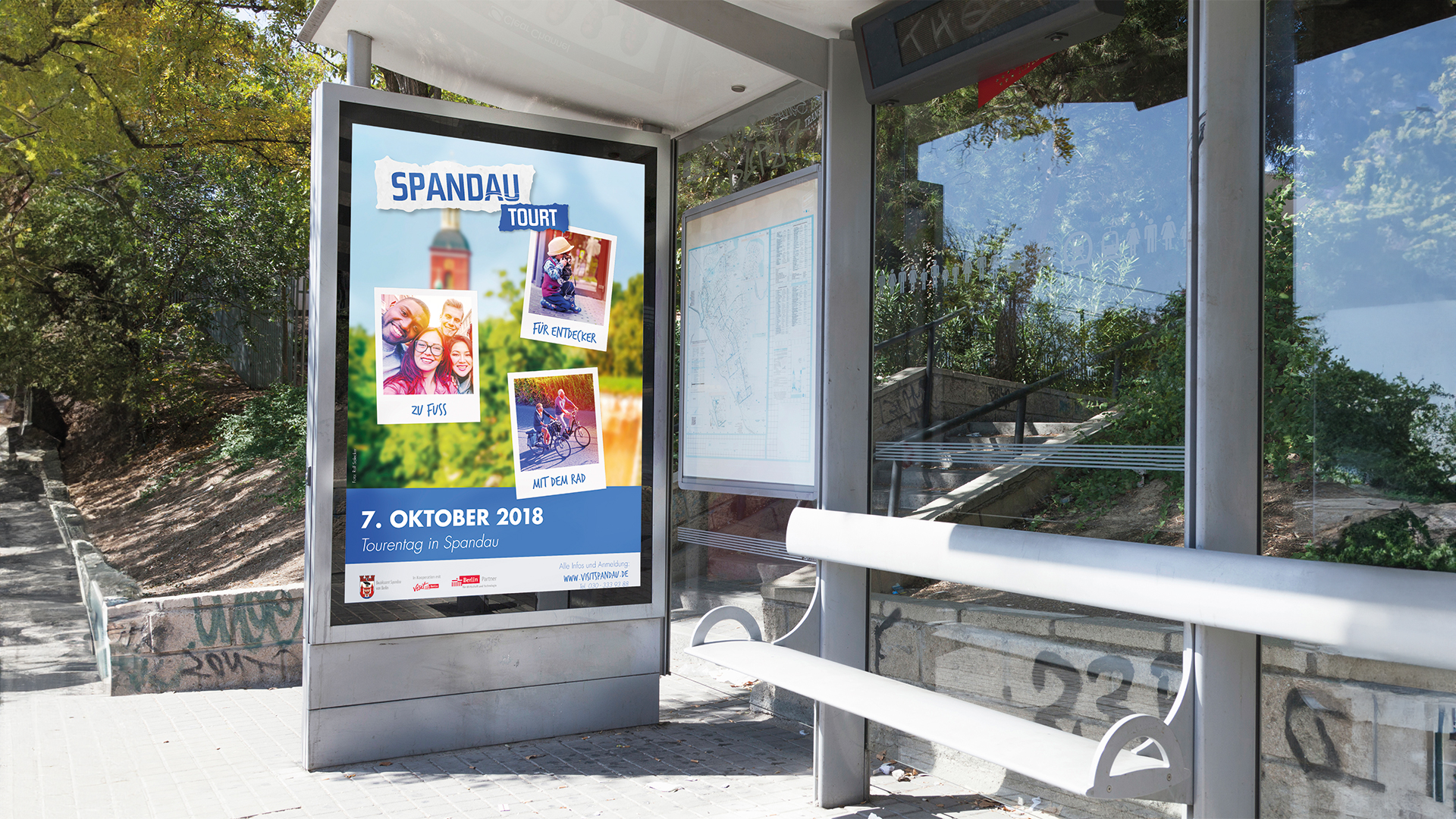 Visit Spandau — Plakat